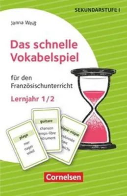Produktbild von Das schnelle Vokabelspiel - Französisch - Lernjahr 1/2