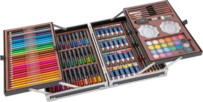 Image de Nassau Luxury Art Set Creative in Metal Case, 121dlg.