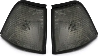 Produktbild von TYC Frontblinker Set für BMW E36 3er Limo Touring Compact Grau Smoke Fassung