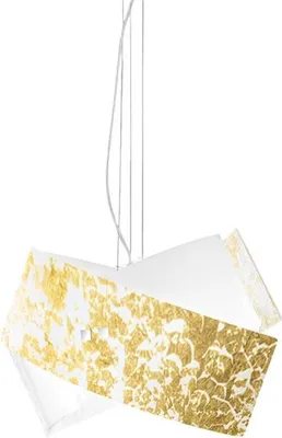 Image de Camilla - Suspension Dorée 2Xe27 Max 2X70W Ip20 - Plafonnier Au En Aluminium - Douille E27