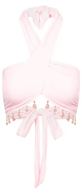 Produktbild von Moda Minx Bikini-Top Hera mit tollen Schmuck-Elementen pink XS
