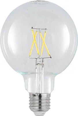 Produktbild von LED-Leuchtmittel G95 E27, 4W, 2.700K, Filament, klar dimmbar