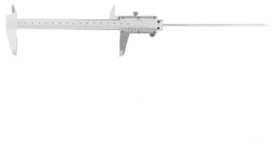 Image de Échelle Nonius en acier au carbone, règle de mesure, outil pour largeur de pièce (0-150 mm)