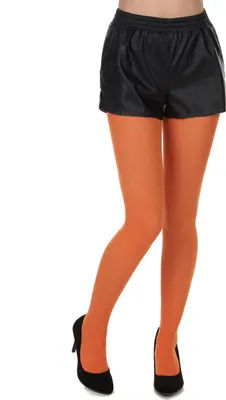 Produktbild von Strumpfhose Blickdicht 60 DEN orange - XL