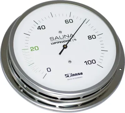 Produktbild von Sauna-Hygrometer "Trend" 130 mm mit Flansch