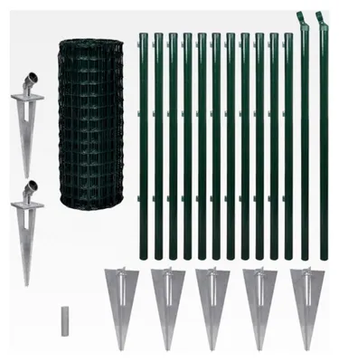 Produktbild von Gitterzaun 25x1m Zaunset Gartenzaun Maschendraht Metallzaun