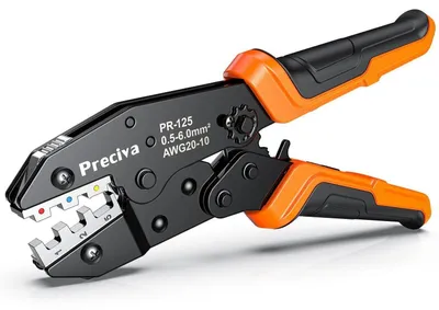 Zdjęcie produktu dla Zestaw zacisków do złączek termokurczliwych o przekroju od 0,5 mm² do 6 mm²