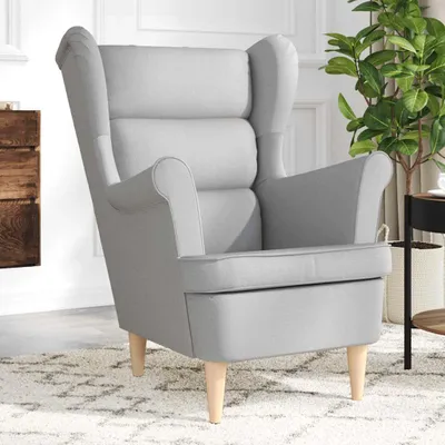 Productafbeelding van Maison Exclusive - Fauteuil in wolkenkleur, 74x84x100 cm, gestoffeerd