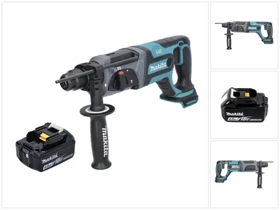 Produktbild von Makita DHR 241 M1 Akku Bohrhammer 18 V 2,0 J SDS plus + 1x Akku 4,0 Ah - ohne Ladegerät