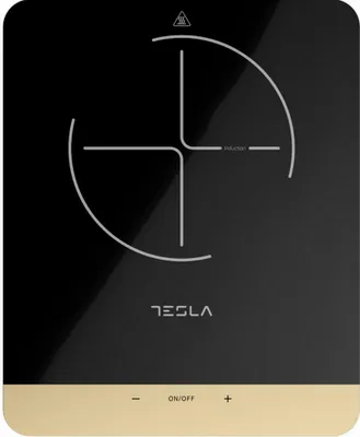 Zdjęcie produktu dla Płyta indukcyjna przenośna Tesla IC401B, 2000W, 25x25cm, 8 poziomów mocy, czarna