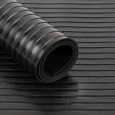 Produktbild von Gummiläufer breite Rippen 6 mm 50 x 50 cm