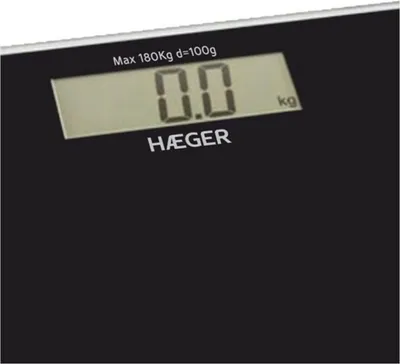 Zdjęcie produktu dla Cyfrowa waga osobowa Haeger Dark 180 kg