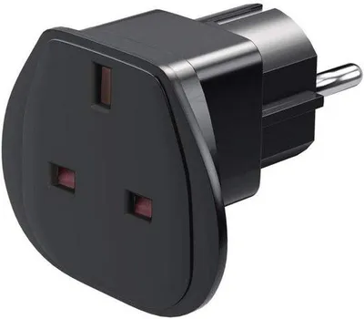 Productafbeelding van Reisadapter UK naar geaarde stekker type F CEE 7/7