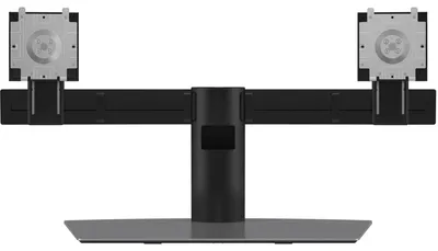Obrázek produktu pro DELL Stojan Pro pro dva monitory - MDS19, 6 kg, 48,3 cm (19"), 68,6 cm (27"), 100 x 100 mm, Nastavení výšky, Hliník, Černá