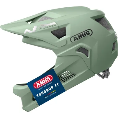 Obrázek produktu pro Přilba Abus YouDrop FF velikost S (48-55 cm) integrálka mist green 65006