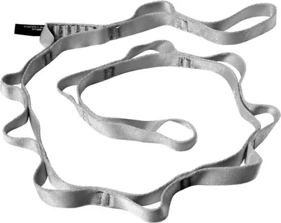 Daisy Chain 18mm von Black Diamond; eine Kletterschnur mit mehreren Schlaufen; grau.