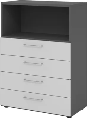 Produktbild von Hammerbacher Regal 3OH 4Schübe gp/gr 4032062309278