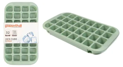 Image de Bac à glaçons Jumbo en silicone Machine à glaçons Bac à glaçons XXL, couleur:vert