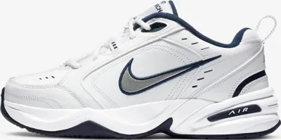 Image de Nike Air Monarch IV "White Navy" Blanc/Bleu, taille : 38,5
