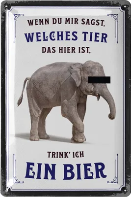 Produktbild von LANOLU Retro Blechschild Bier lustiges Sprüche Metallschild Geschenk für Männer Kneipen, Partykeller Dekoration, Werkstattschild 20x30cm