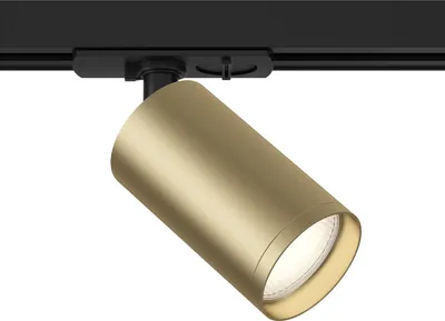 Produktbild von Maytoni  Strahler für einphasiges Stromschienensystem UNITY Focus S 1x GU10 excl. Schwarz und Mattgold aus  Aluminum 10W für Küche, Schlafzimmer, Wohnzimmer