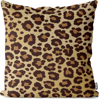 Produktbild von VOID Leopard Leo-Print Muster Kissenbezug Kissenhülle Sofakissen Kissen Deko Outdoor-Kissen Dekokissen