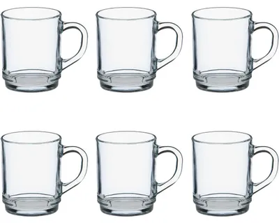 Produktbild von Duralex Teeglaser Versailles - 6x Stuck - Glas - 260 ml