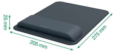 Produktbild von Leitz 65170089, Grau, 200 mm, 260 mm, 450 g, 1 Stück(e)