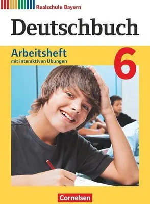 Obrázok produktu pre Deutschbuch 6. Jahrgangsstufe - Realschule Bayern - Arbeitsheft mit interaktiven Übungen auf scook.de