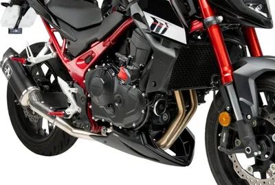 Produktbild von PUIG 21481J  Bugspoiler  passend fuer HONDA CB750 HORNET Mattschwarz