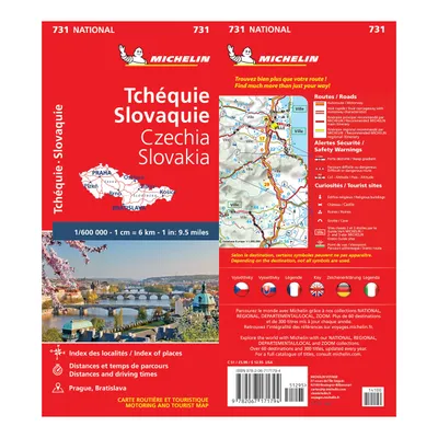 Immagine prodotto di Chronicle Books Michelin Automap delle Repubbliche Ceca e Slovacca
