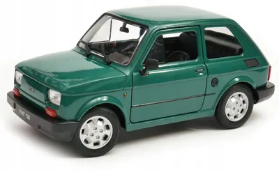 Produktbild von Welly Fiat 126p Modellauto 1:21 Grün