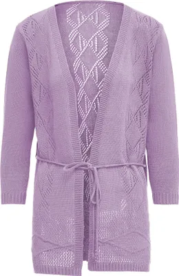 Produktbild von ALARY damen strickjacke - lavendel, XS/S
