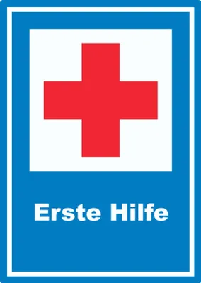 Produktbild von Richtzeichen Erste Hilfe Aufkleber A8 (52x74mm)