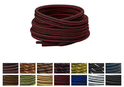 wanderschuhe schnuersenkel rot schwarz