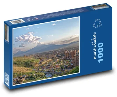 Obrázek produktu pro Puzzle 1000 Výhled na město Jerevan - Arménie - martinpuzzle