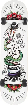 Produktbild von Area TYB white - Komplett Skateboard