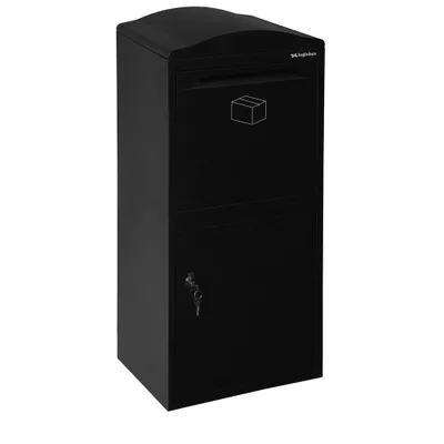 Produktbild von LOGIXBOX Robuster Paketbriefkasten - Ideal für große Pakete - Frontbox Schwarz