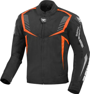 Produktbild von Berik Toronto Motorrad Texiljacke, schwarz/schwarz/rot, 56