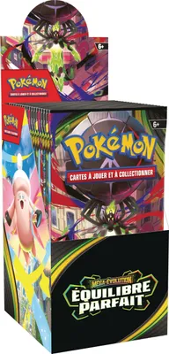 Image de Pokémon : Coffret Mega Évolution – Équilibre Parfait (18 boosters) du JCC Pokémon