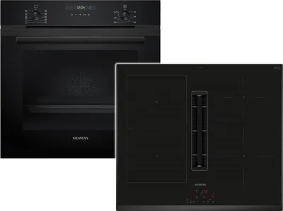 Produktbild von Siemens EQ526EA6BZ, Zonen-Induktionskochfeld, 4 Zone(n), Glaskeramik, Schwarz, Berührung, 59,2 cm