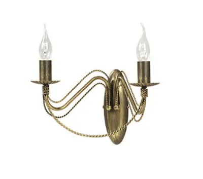 Produktbild von Emibig TORI - 2 Licht Wandleuchte Gold, E14
