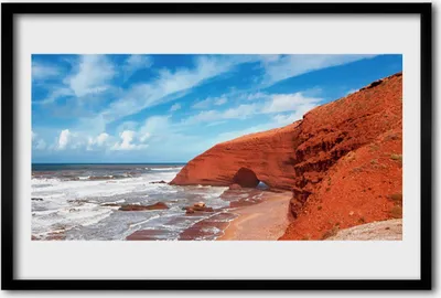 Produktbild von Bild 60x40 MDF-Rahmen Wandkunst Meer Landschaft