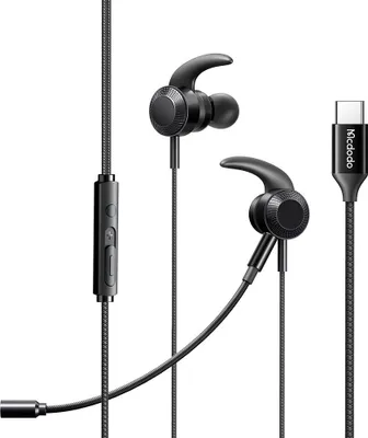 Immagine prodotto di Mcdodo HP-1340 cuffie da gioco con microfono, USB-C (nero)