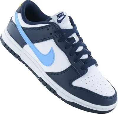 Produktbild von Nike Dunk Low - Damen Sneakers Schuhe Blau-Weiß  FN7800-400 , EU 36.5 US 4.5