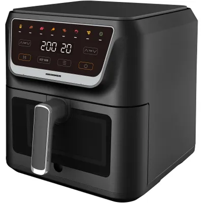 Obrázek produktu pro Heinner HAF-H8BK1700, Horkovzdušná fritéza, 8 l, 80 °C, 200 °C, Samostarný, Černá