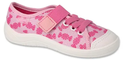 Produktbild von Canvas-Sneaker Befado 351X030 rosa mit Bonbonmuster