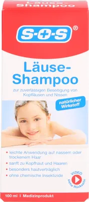Produktbild von SOS Kinder Läuse Shampoo (100ml Packung)