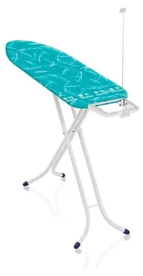 Obrázok produktu pre Leifheit AirBoard Compact M, Žehliaca doska plnej veľkosti, Bavlna, Polyester, Polyuretán, Titán, Modrá, Biela, Obrázok, Modrá, 1200 x 380 mm