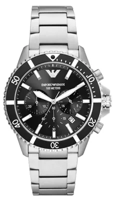 Produktbild von Emporio Armani AR11360 Herren-Armbanduhr, Edelstahl-Gehäuse, Metall-Armband